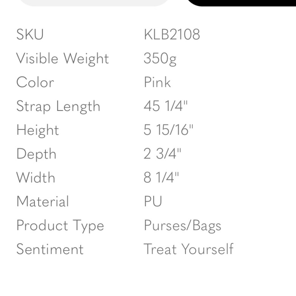 Katie Loxton Zana crossbody with wide strap - Picture 6 of 7